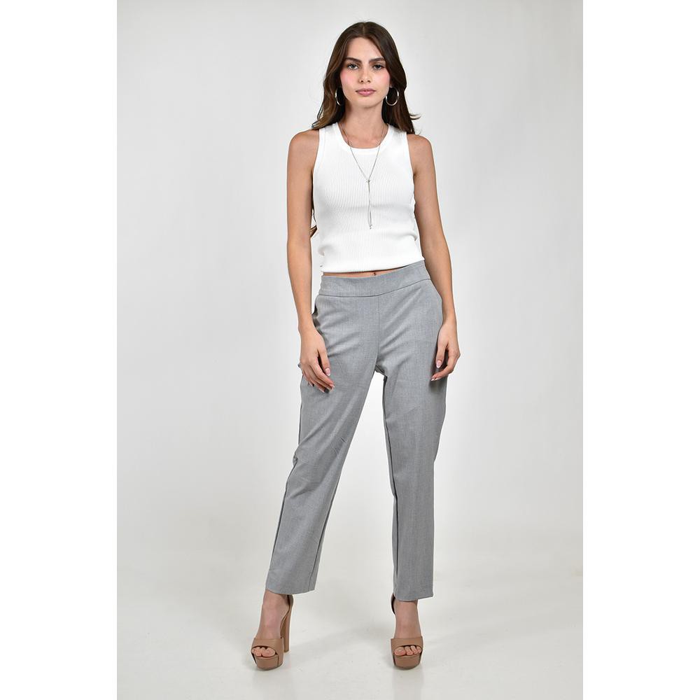 Pantalon recto con strech Roman Fashion /Juvenil, 5810 (Gris) image number null