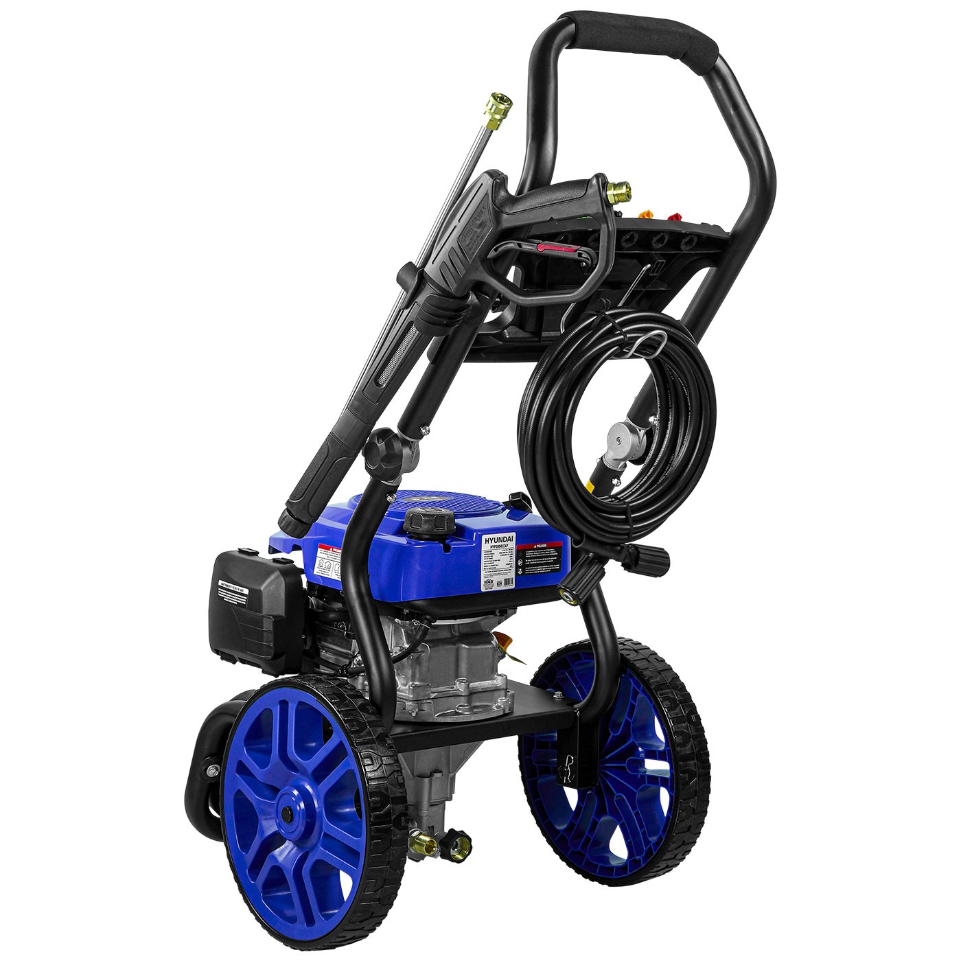 HIDROLAVADORA HYUNDAI AXIAL 4.5 HP 2700 PSI 186 BAR C/BASE ABATIBLE - HYP2850XT image number null