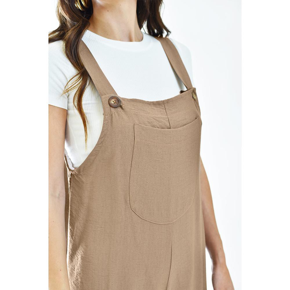 Overol casual Roman Fashion /Juvenil, 842 (Cafe claro) image number null
