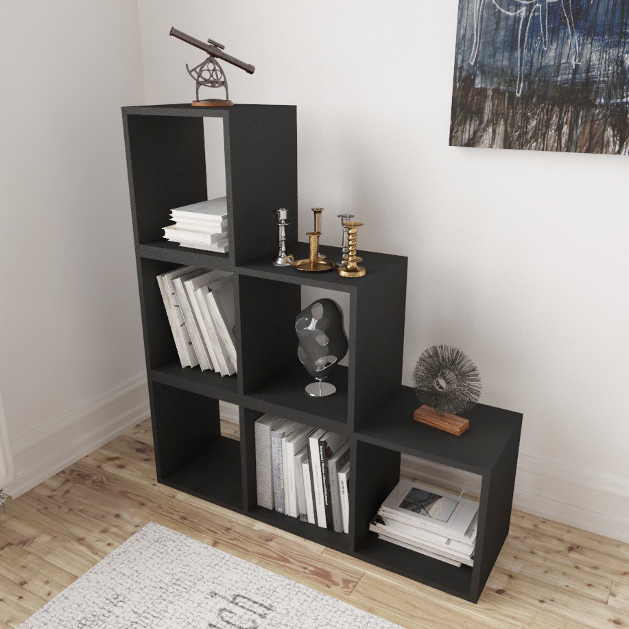 Librero Modular negro image number null