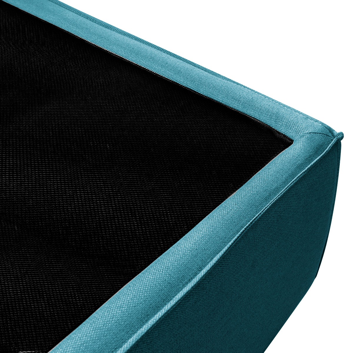 Base Queen Size Para Colch&oacute;n Roomi Explorer Box Tapizado Azul image number null
