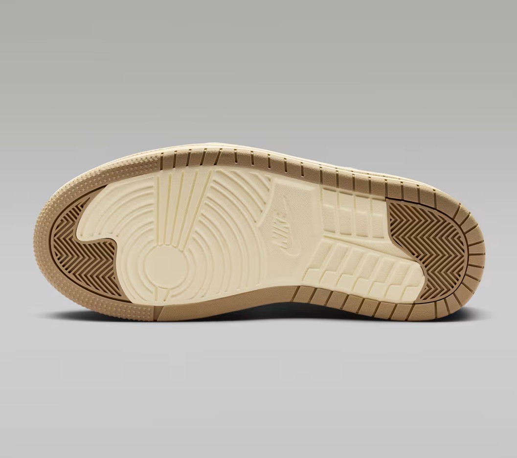 Tenis Air Jordan 1 Triple Stack Caqui/beige Mujer Tallas #24 al #26 image number null