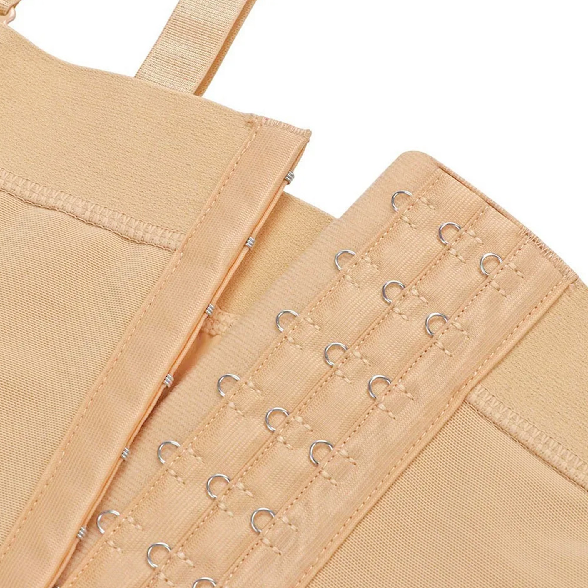Faja Body Shaper Beige Moldeador Premium Control Abdomen Tela Resistente image number null