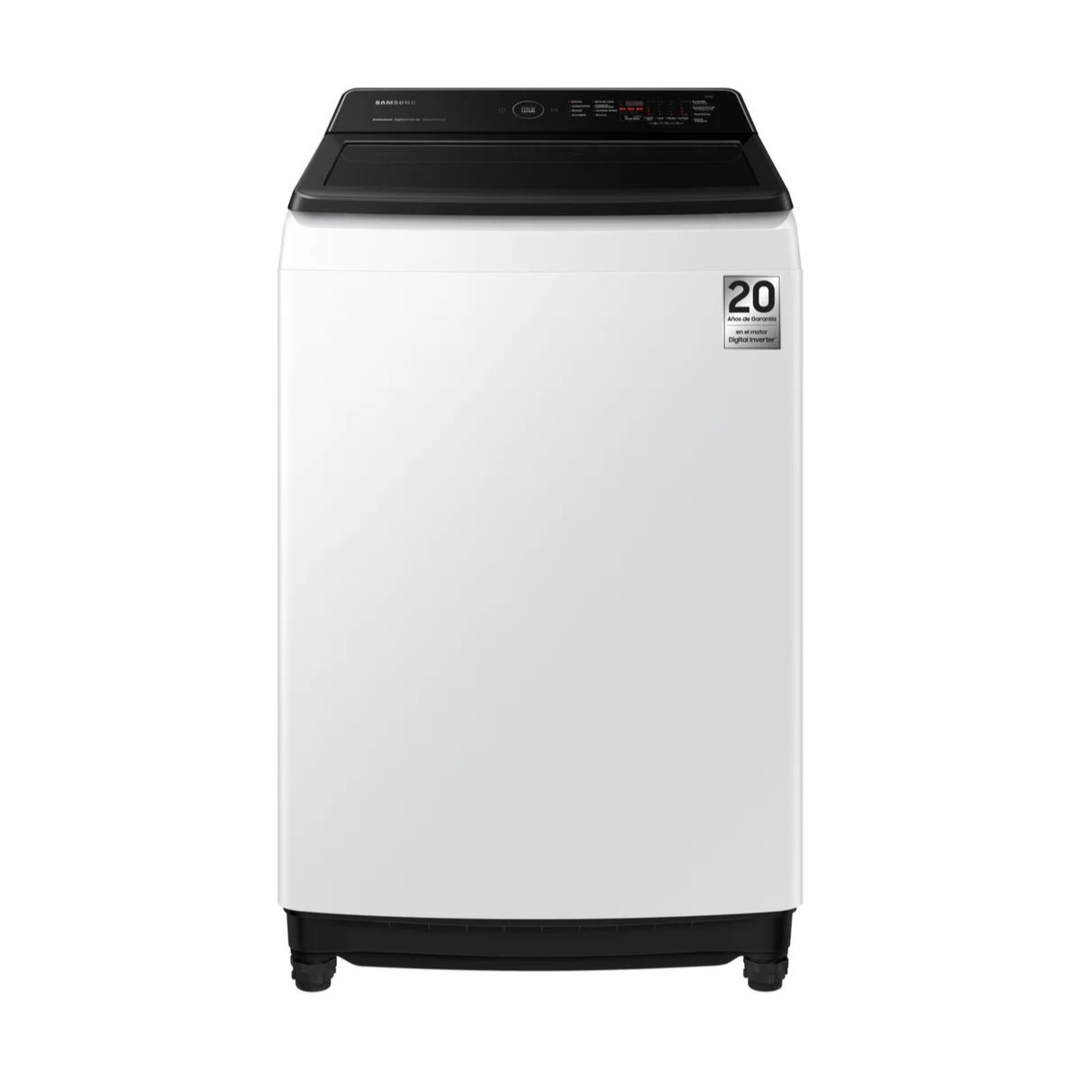 Lavadora Autom&aacute;tica Samsung 19 Kilos Carga Superior Digital Inverter Blanca WA19CG6442BW image number null