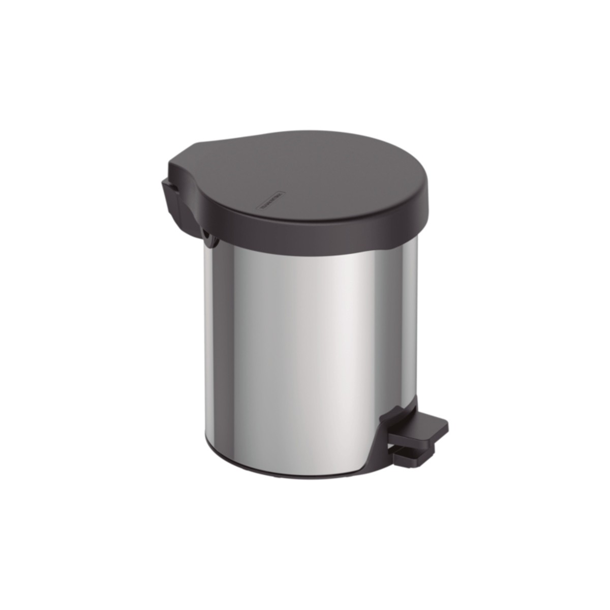 Bote de Basura Tramontina 94538/705 New 5L C/Pedal Inox Tapa Pl&aacute;stico ENDY1 image number null