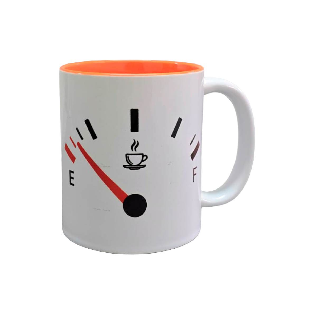 Set de 2 tazas color blanco, Falta gasolina image number null