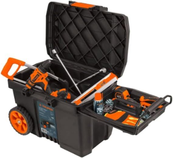 Caja de herramientas con ruedas Truper 23p. image number null