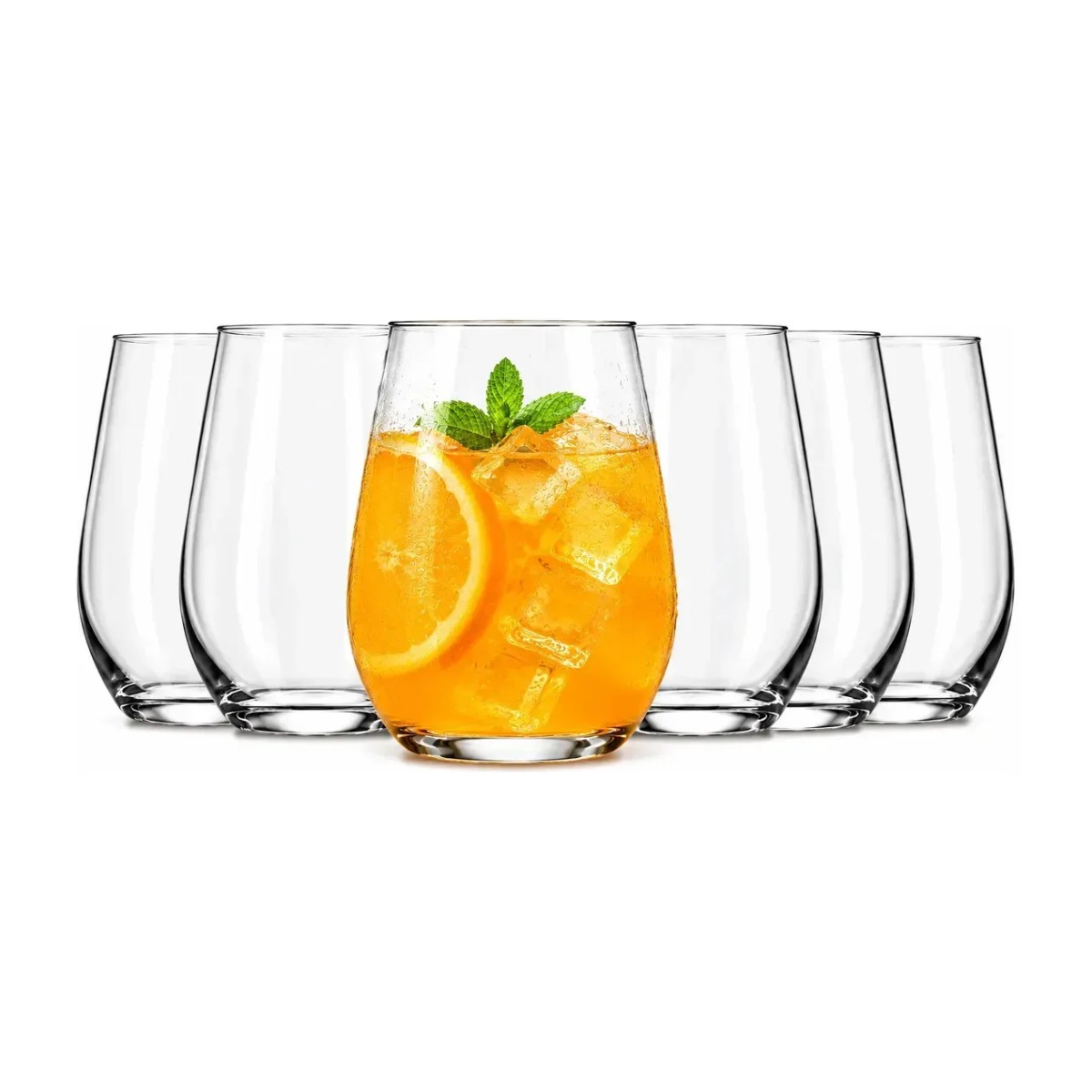 Vasos 350 Ml Vidrio Color Dubai 6 Piezas image number null