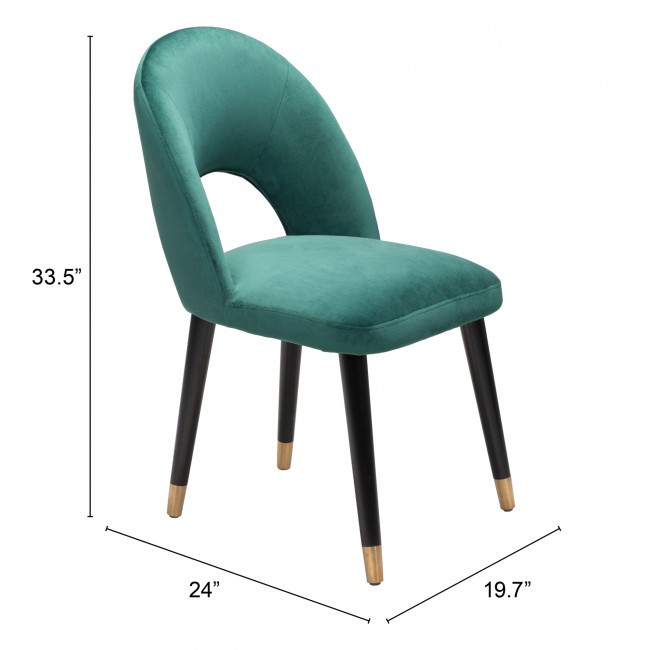 Silla de Comedor Miami Verde - Kessa. image number null