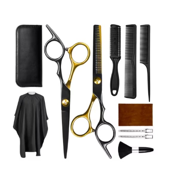 Tijeras De Barbero Profesionales Estilistas Para Cabello image number null