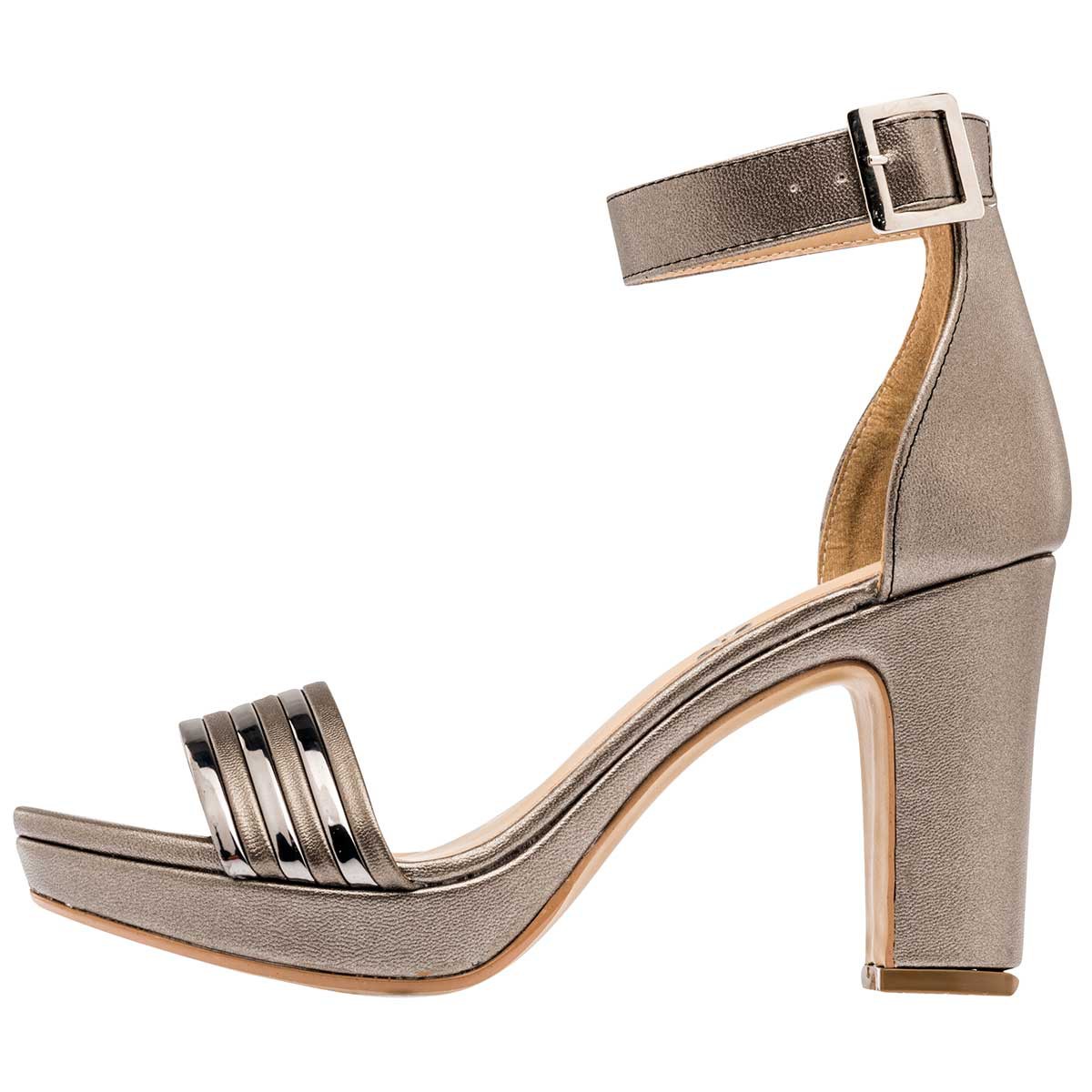 ZAPATILLA TACON 9 CM MUJER DAMITA 105004 GRIS image number null