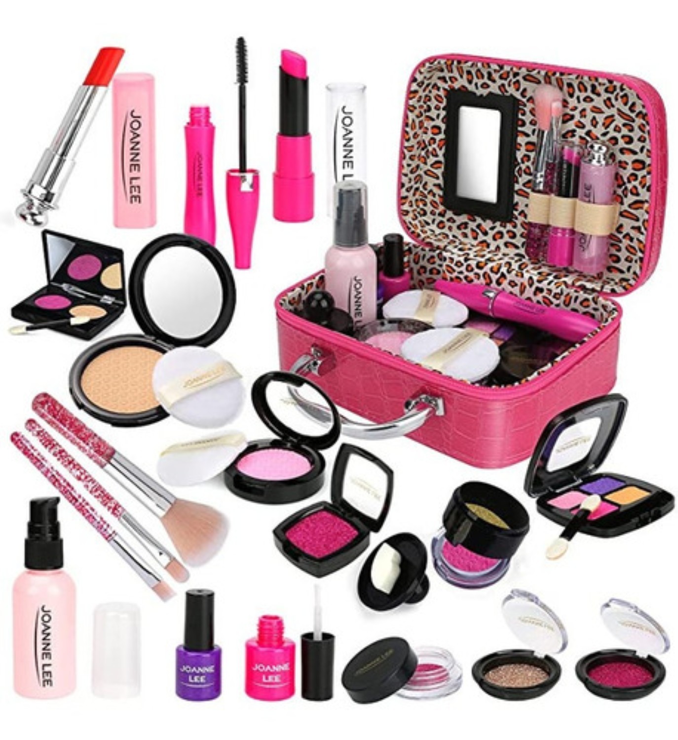 Estuche De Juguete Maquillaje Belleza Ni&ntilde;a rosa image number null