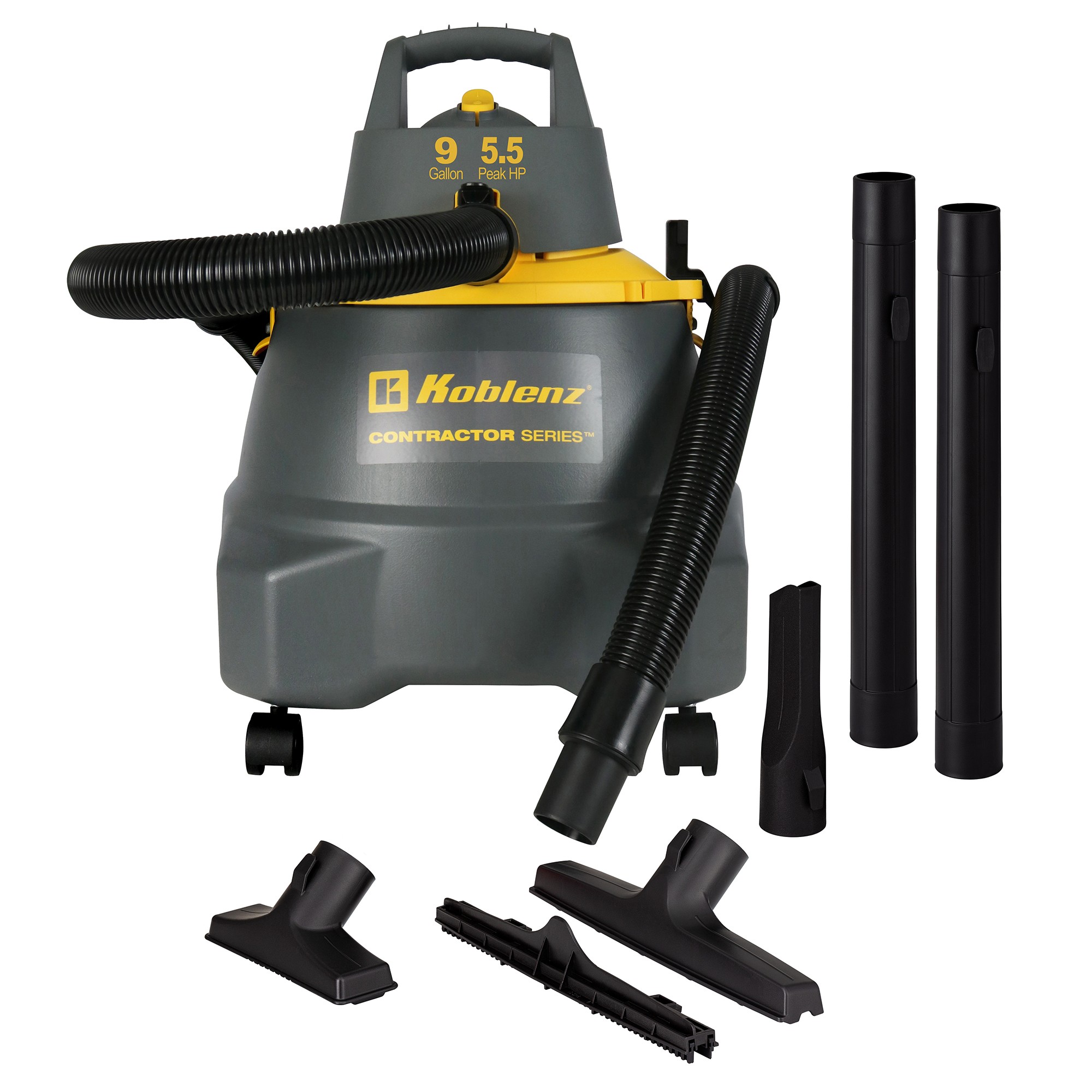 Aspiradora de uso Rudo Koblenz WD-9 C212 9 Gal. para Taller Gris. image number null