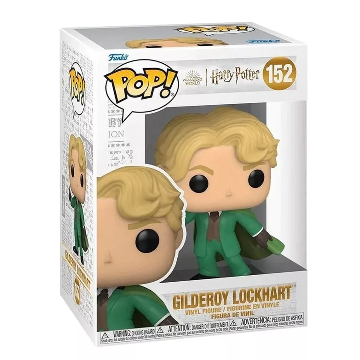 Funko Pop Harry Potter 20th Aniversary Gilderoy Lockgart 152. image number null
