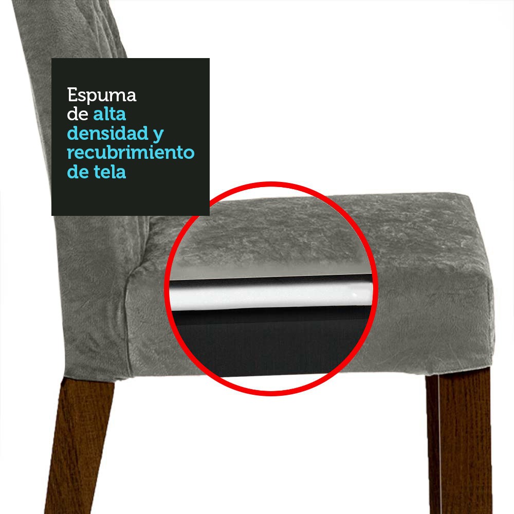 Juego de Comedor con Mesa y 6 Sillas Madesa Hanna MG image number null