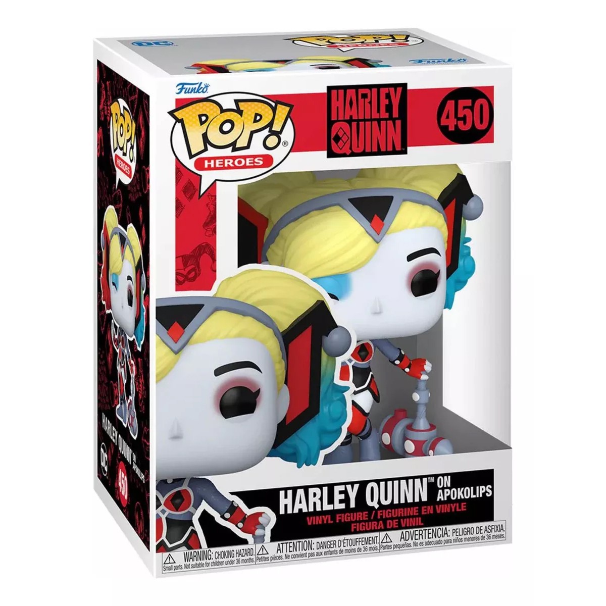 Funko Pop - Dc C&oacute;mics Harley Quinn Apokolips #450. image number null
