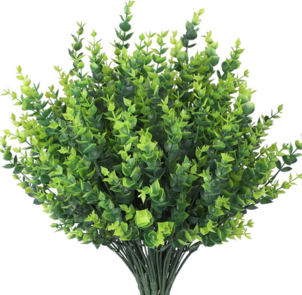 Plantas Artificiales Decoraci&oacute;n Del Hogar De Hierba 10pzs Eucalipto Verde image number null