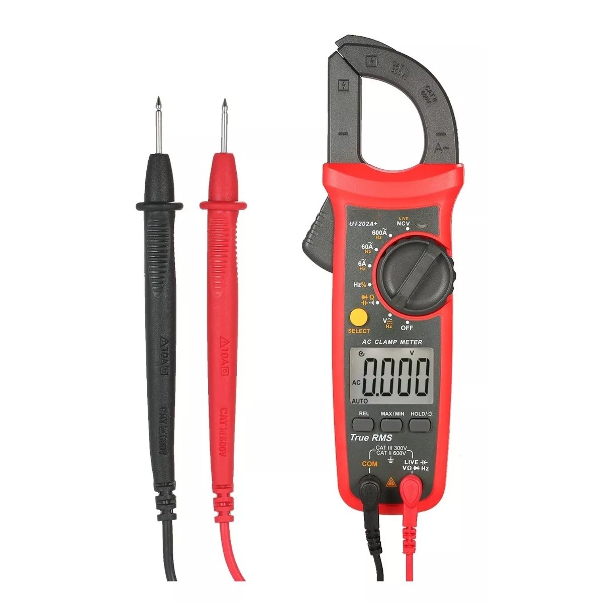 Kit Voltimetro Amperimetro Digital rojo image number null