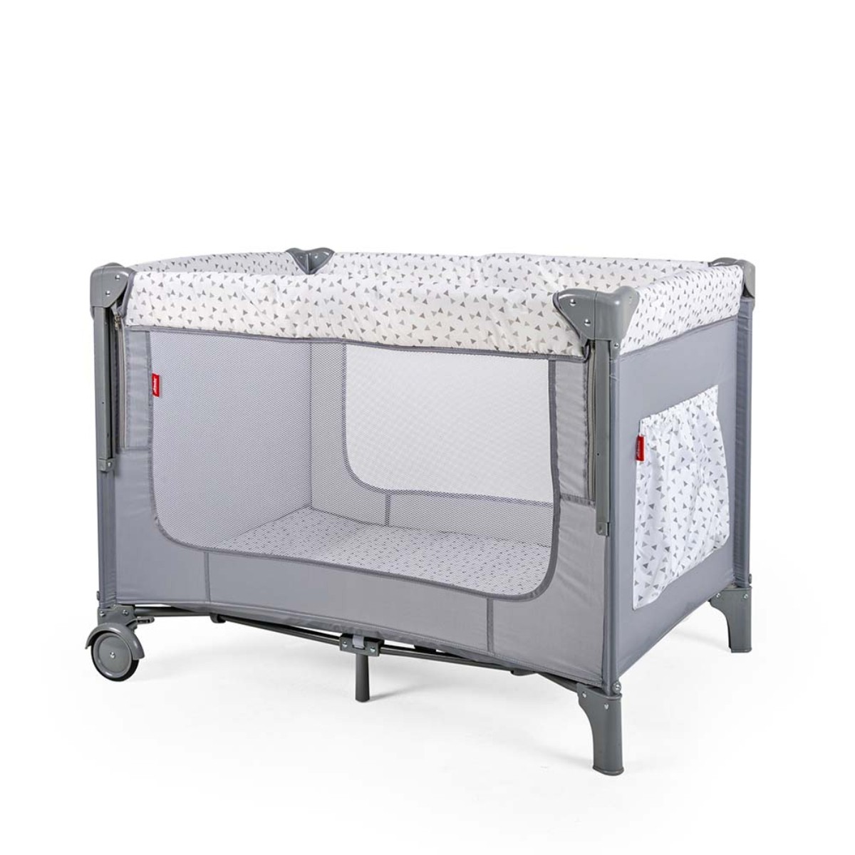 Corral Cuna D'Bebe Colecho Love & Care Gris ENDY12 image number null