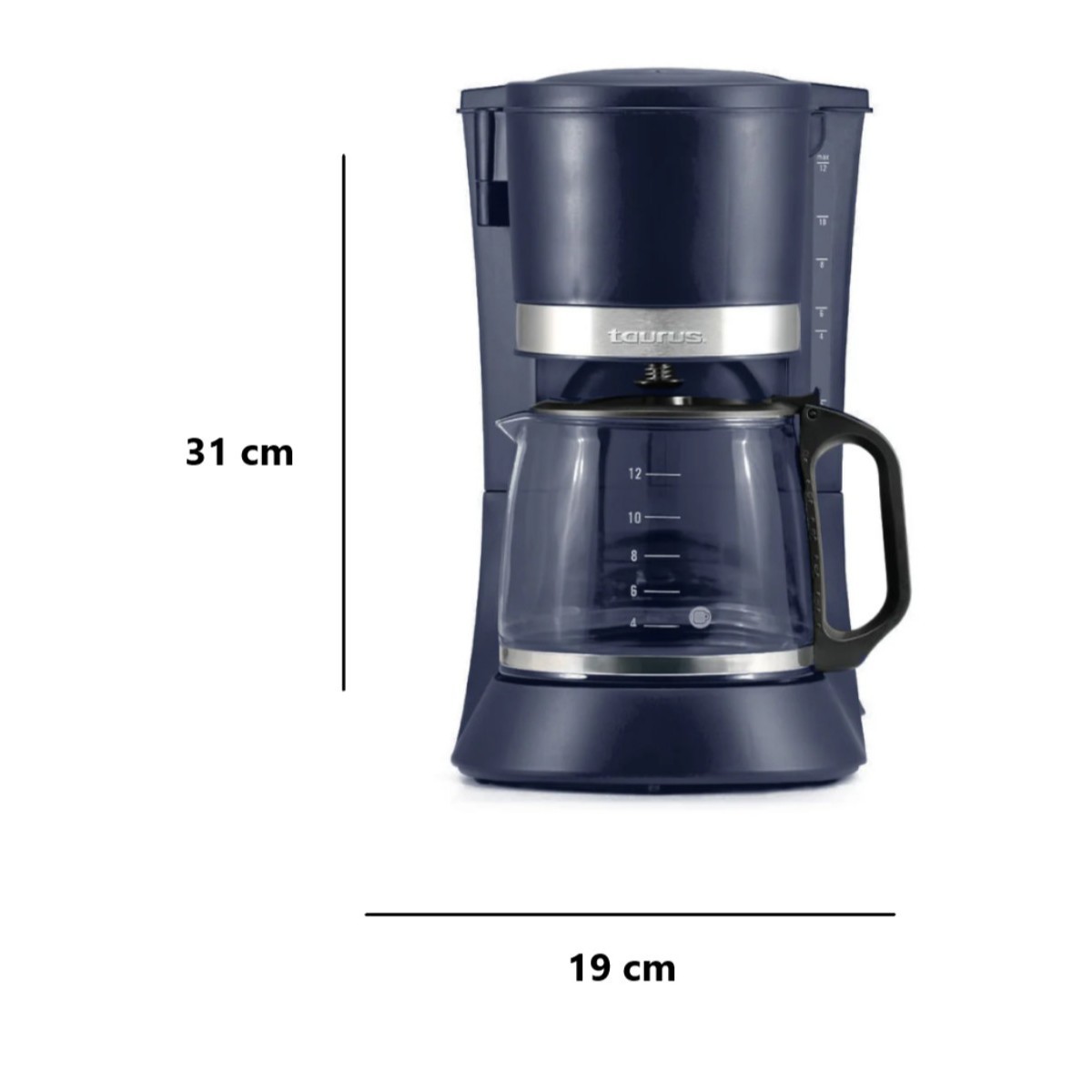Cafetera Taurus Coffeemax 12 Navy image number null