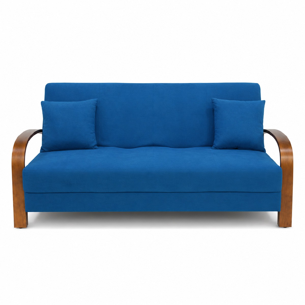 Sof&aacute; Cama Individual 237 Brazos Madera, Atlas del Descanso Color Azul image number null