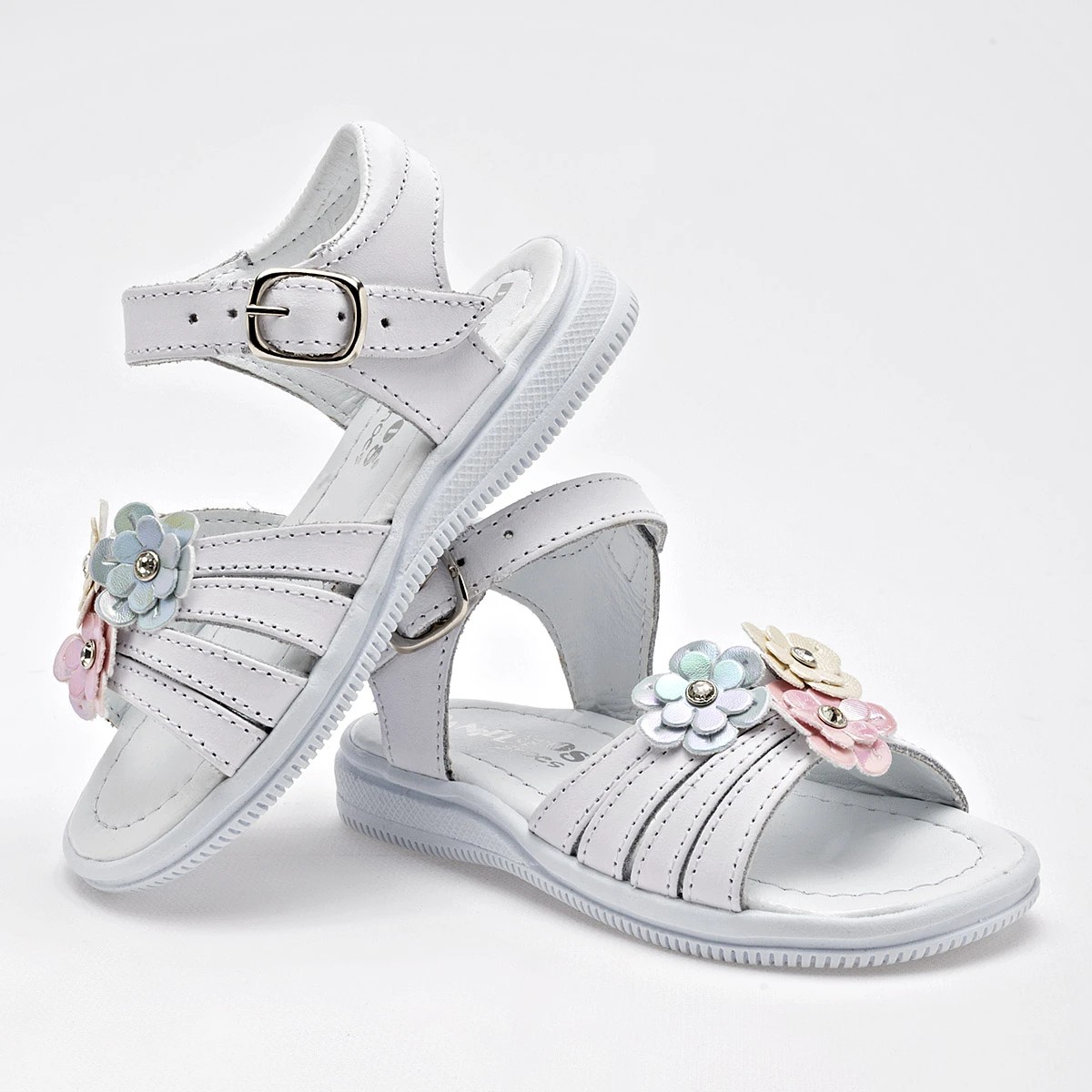 ZAPATO SANDALIA Danielitos Shoes NI&Ntilde;A 1721 COLOR BLANCO MULTICOLOR image number null