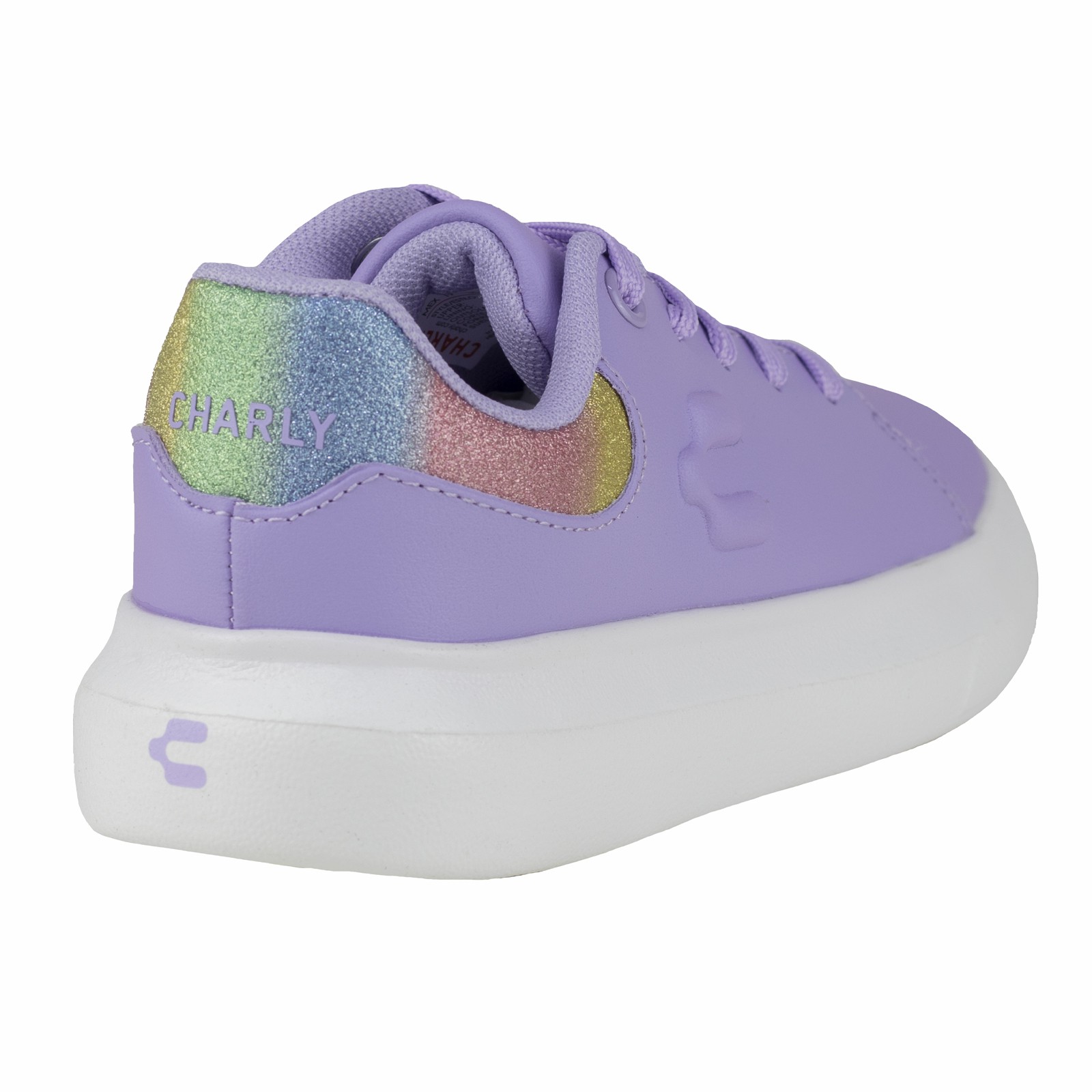 Tenis Casual Para Ni&ntilde;a Charly Kids 1098390 Lila Choclo Sinteticos Ligero image number null