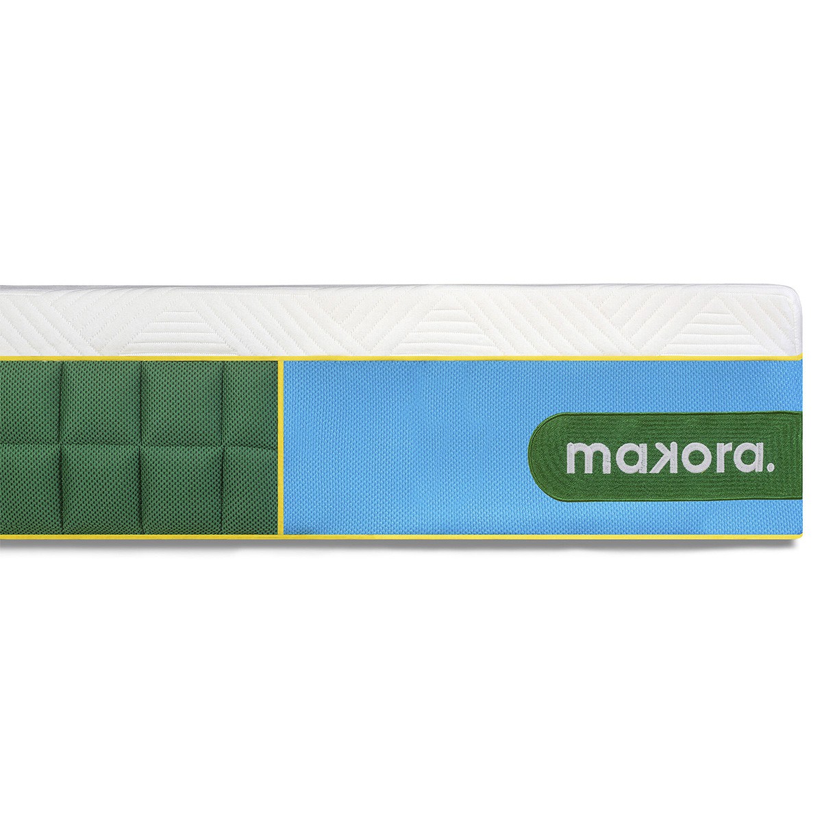 Colch&oacute;n Individual Makora Elara Hibrido Memory Foam Ergon&oacute;mico image number null