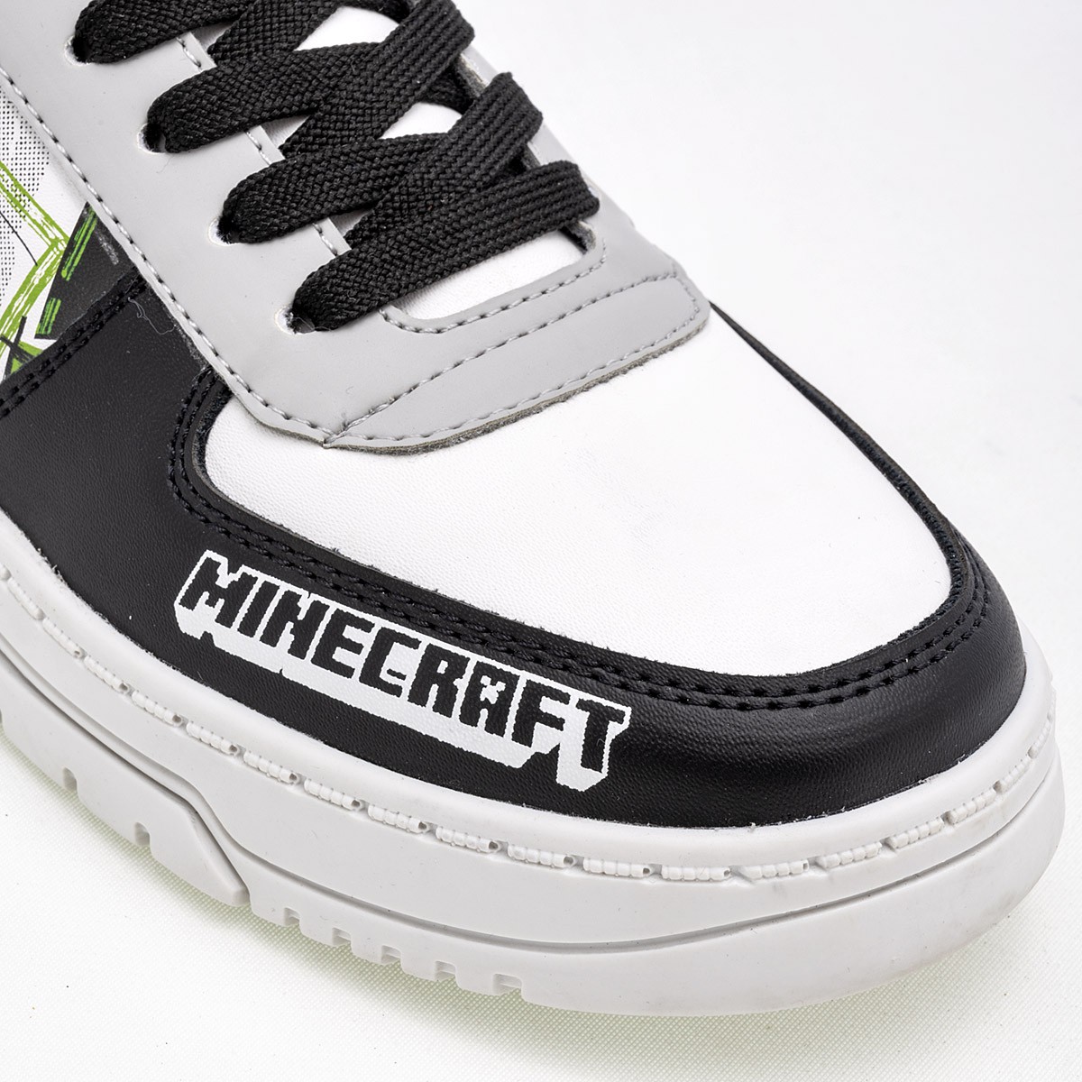 TENIS URBANO Licencias Yuyin NI&Ntilde;O EN COLOR BLANCO NEGRO GRIS MI4022 image number null