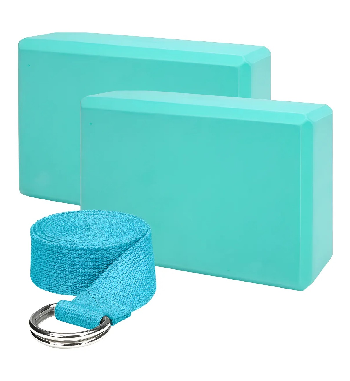 Bloque Para Yoga Brick Pilates Fitness Y Ejercicios Ladrillo Verde Malubero image number null