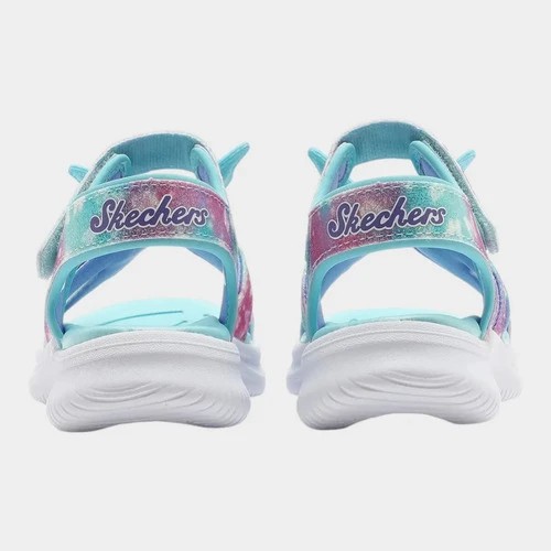 Sandalias Skechers Ni&ntilde;a Jumpsters Butterfly 303109laqmt Azul 17 Mx image number null
