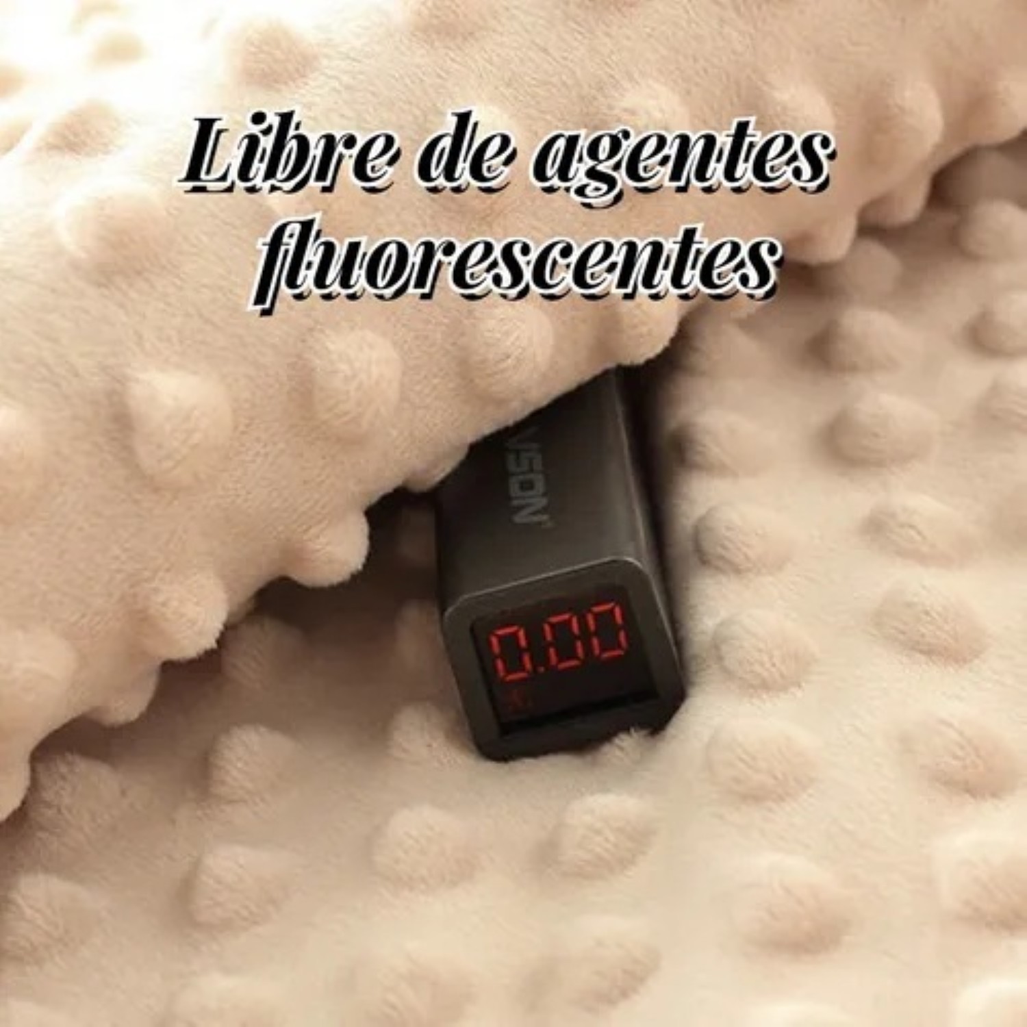 Cobija Para Bebe Manta Cobertor Verde Beige image number null