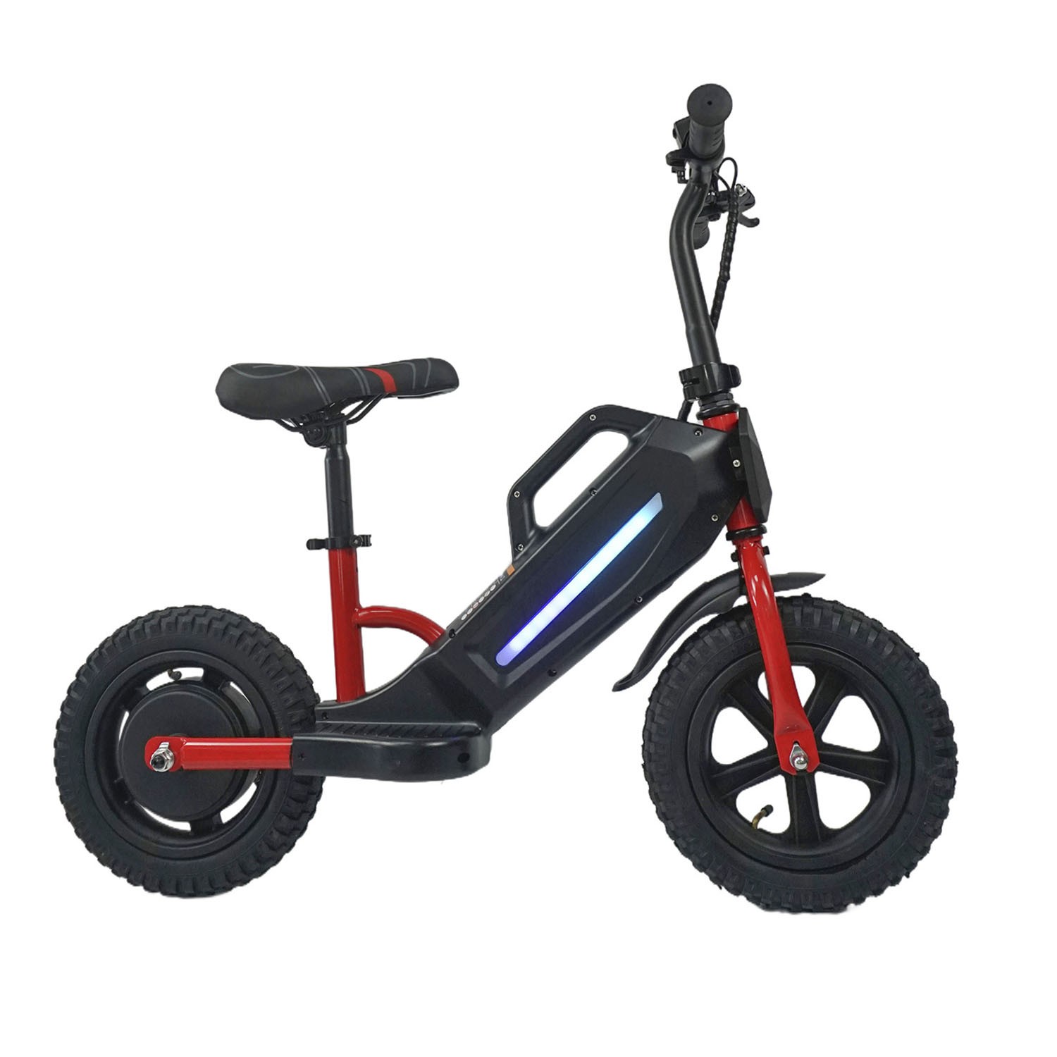 Bicicleta Electrica Infantil Moboss K01 Motor 180W 24V Roja image number null