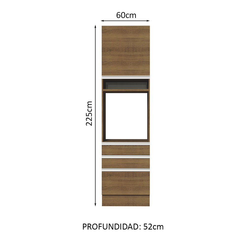 Despensero Alacena Multiuso Organizador Madesa 1 Puerta MM. image number null