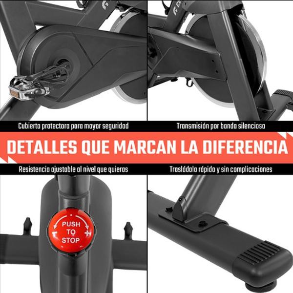 Bicicleta Spinning Fija Estatica Ejercicio Monitor Cardiaco Centurfit image number null