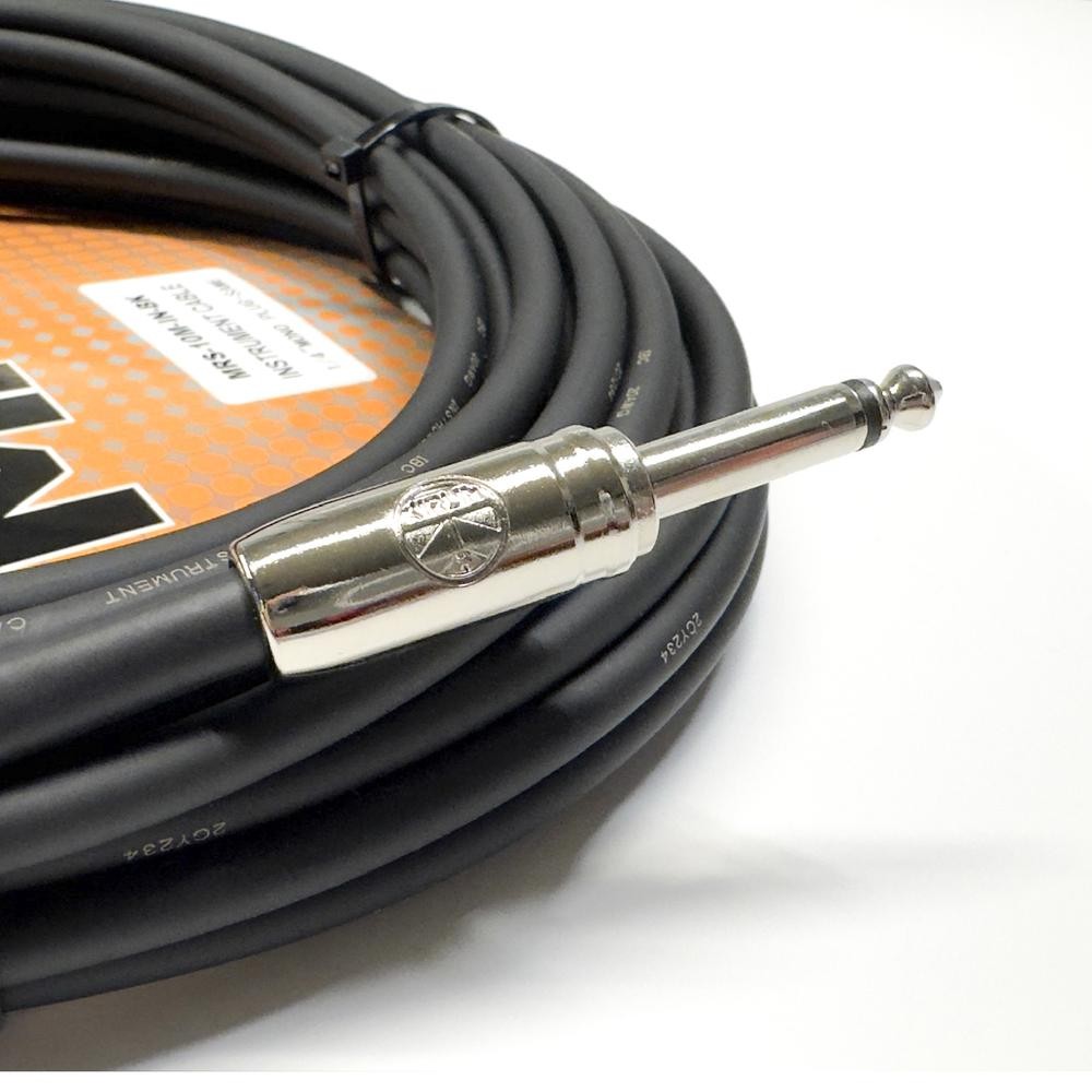 Cable para Instrumento de 1/4 de 10 metros MRS-10M-IN-BK MORRISON image number null
