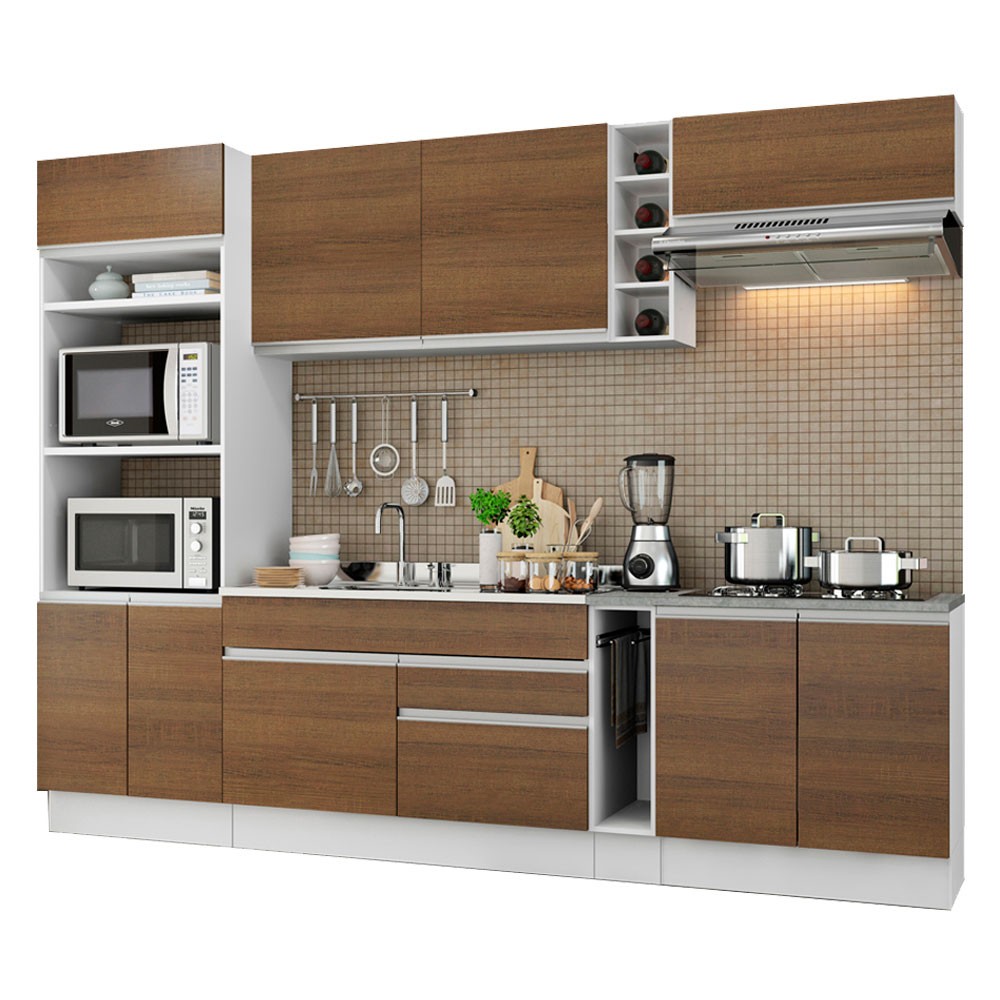 Cocina Integral Completa Modular Madesa Vicenza 290cm BM. image number null