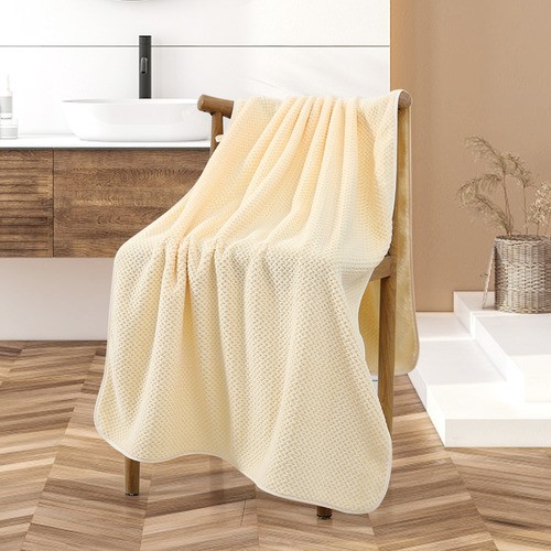 "2 Piezas Tuallas Toallas Ba&ntilde;o Completo Grande 70&times;140 Cm Blanco ". image number null