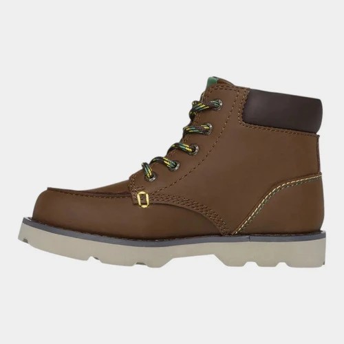Botas Skechers Ni&ntilde;o John Deere Bowland Rugged 407054lbrn Cafe 21 Mx image number null