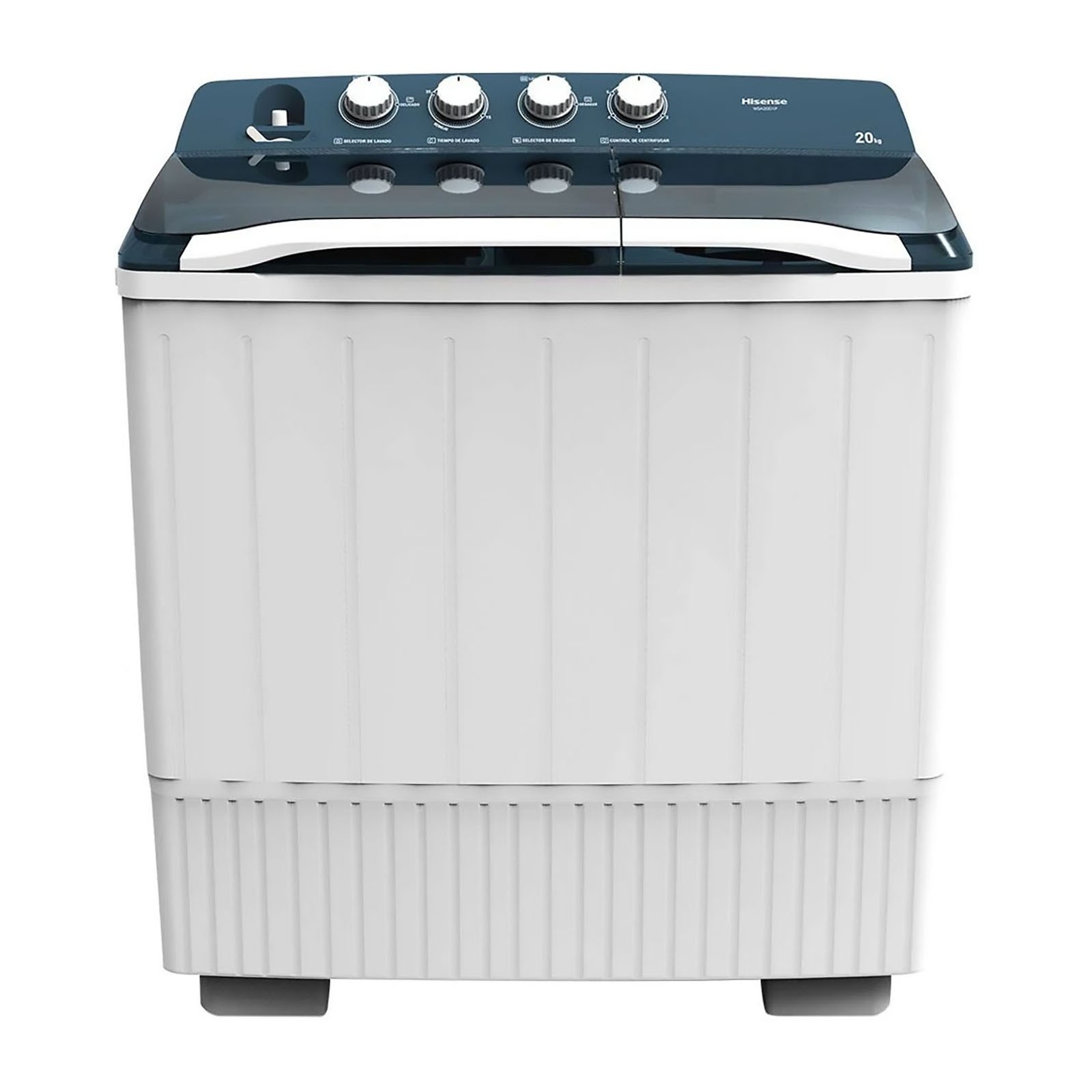 LAVADORA HISENSE 2 TINAS 20 KG BLANCA WSA2001P image number null
