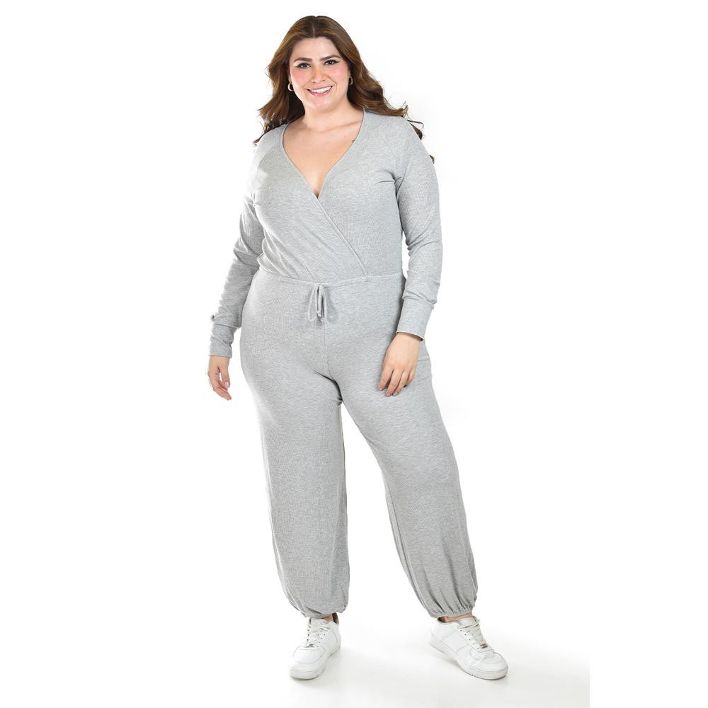 Jumpsuit casual Roman Fashion / Tallas Extras, 2612 (Gris) image number null