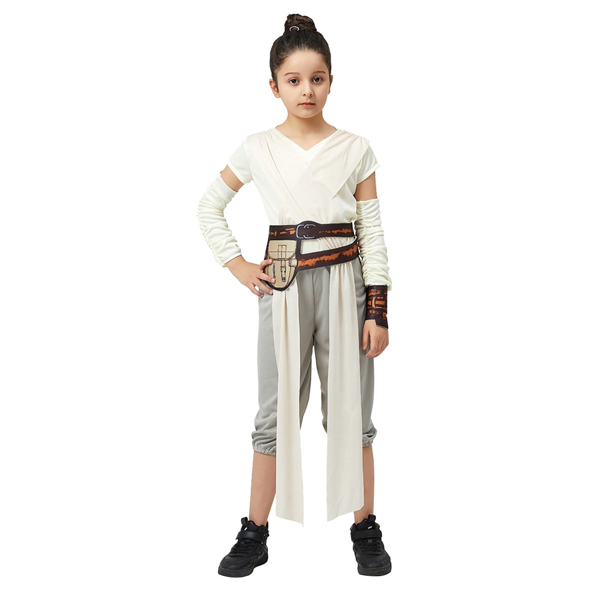 Disfraz De Halloween Infantil Ni&ntilde;as Fiesta Disfraces De Tela Exploradora Jade Espacio Estelar Wars Tallas Disponibles. image number null
