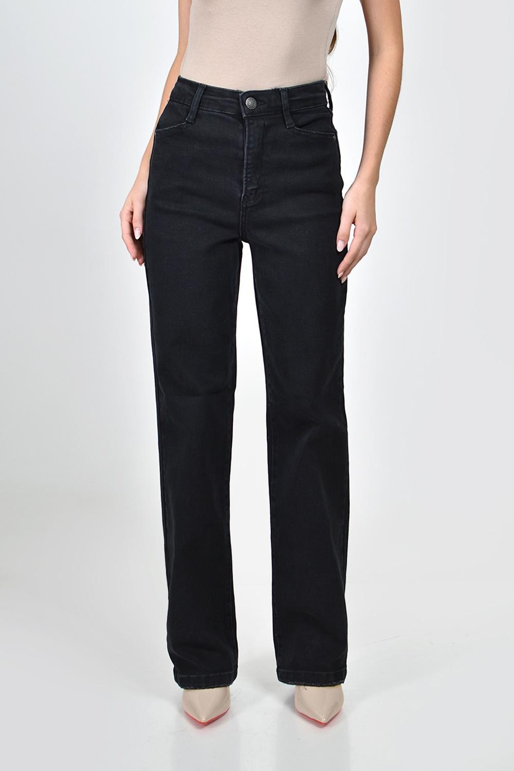 Jeans Wide Leg / Juvenil, 7572 (Negro) image number null