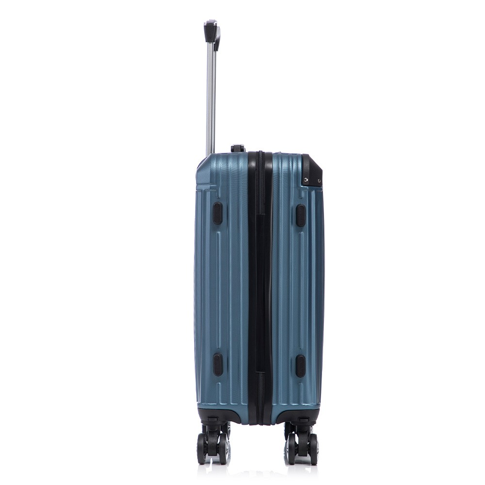 Maleta de mano viaje rigida con ruedas 10kg Azul image number null