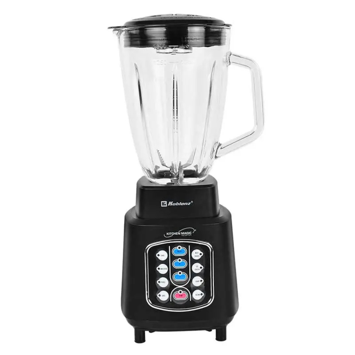 Licuadora Koblenz LKM 8510 EVN Easy Touch, Vaso Vidrio / 10 Vel Negra ENDY4 image number null