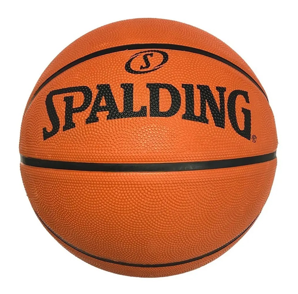 Bal&oacute;n Spalding Basquetbol Basic #7 Naranja image number null