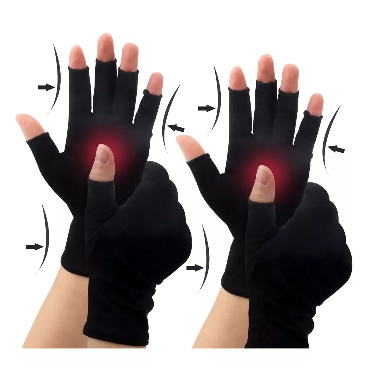 Guantes Compresi&oacute;n Mu&ntilde;equera Ortop&eacute;dica P/artritis 2 Pares image number null