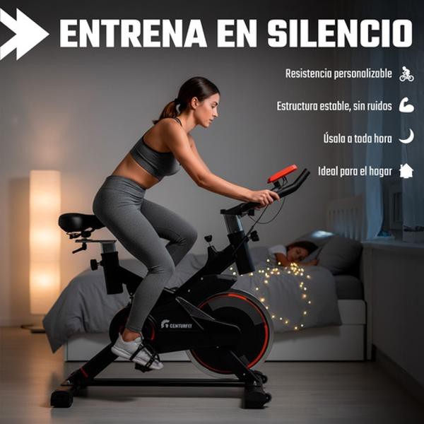 Bicicleta Spinning Fija Estatica Fitness Monitor Cardiaco Centurfit image number null