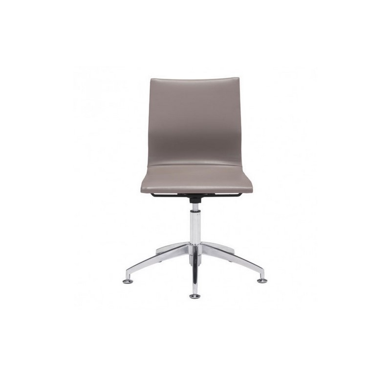 Silla De Oficina Glider (Conferencia) - Cafe Claro - Kessa. image number null