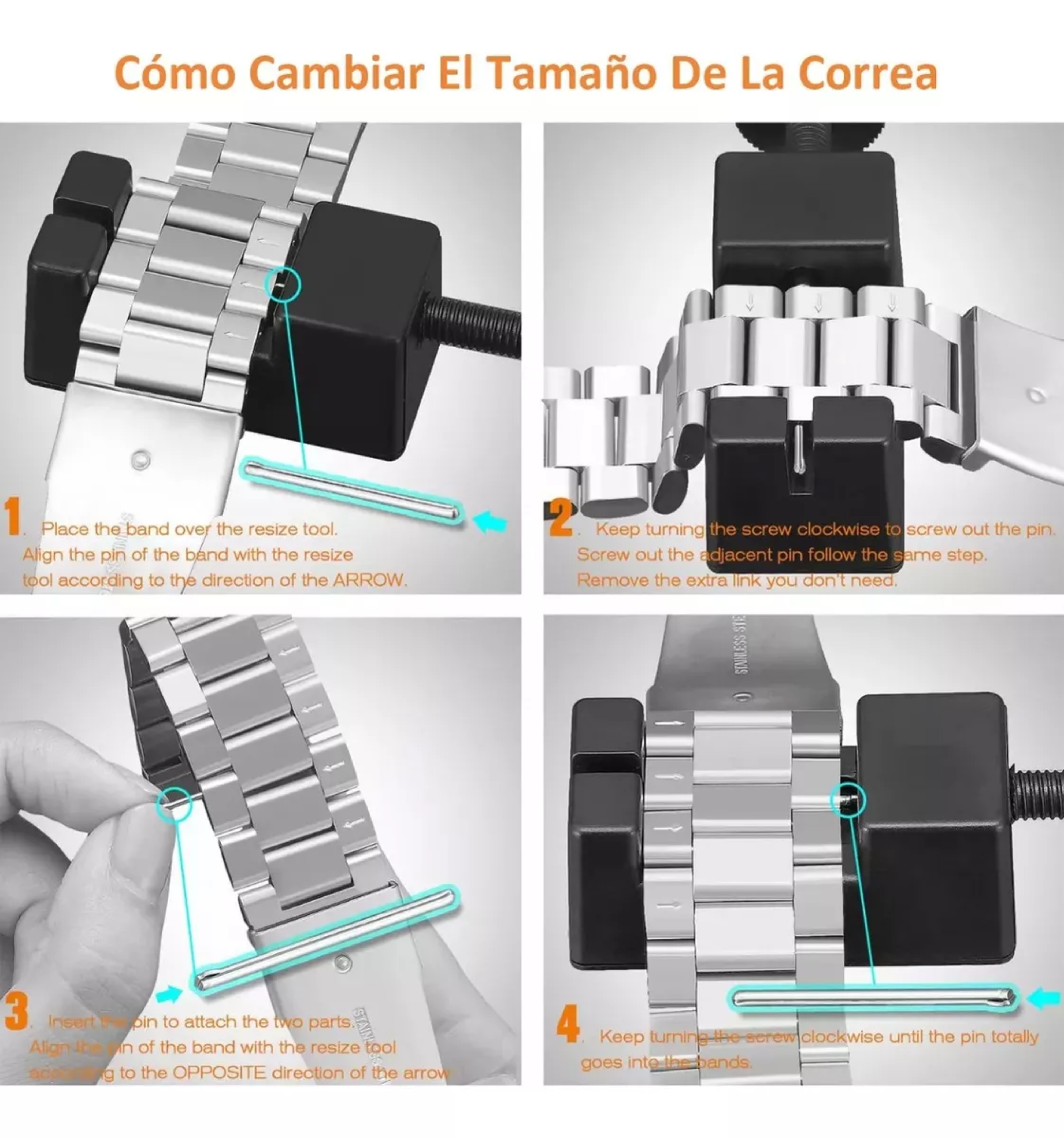 Reloj Para Hombre De Cuarzo De Acero Con Cron&oacute;grafo. image number null